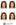 biometrisches Bilderset